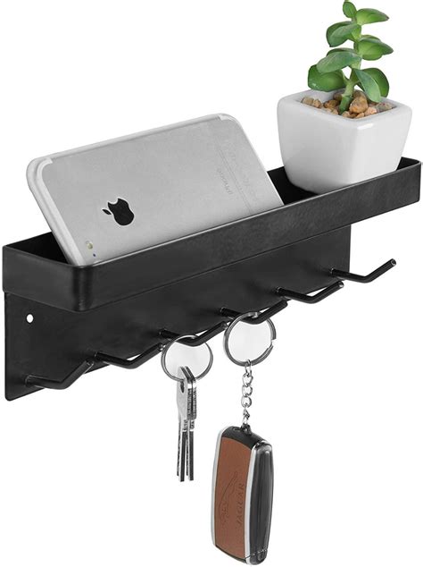 metal house key holder|metal key holder for wall.